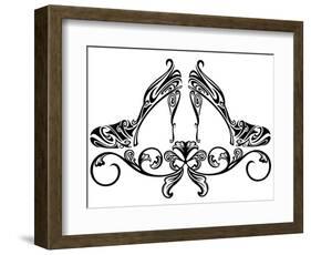 Shoe Design-Cattallina-Framed Art Print