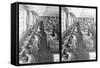 Shoe Factory Workers-null-Framed Stretched Canvas