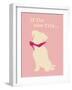 Shoe Fits - Pink Version-Dog is Good-Framed Art Print