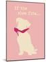 Shoe Fits - Pink Version-Dog is Good-Mounted Art Print