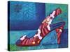 Shoe Flower-Fiona Stokes-Gilbert-Stretched Canvas