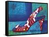 Shoe Flower-Fiona Stokes-Gilbert-Framed Stretched Canvas