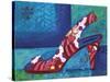 Shoe Flower-Fiona Stokes-Gilbert-Stretched Canvas