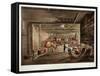 Shoe Lane, London, C1806-John Claude Nattes-Framed Stretched Canvas