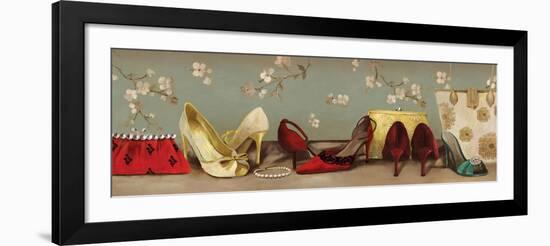 Shoe Lineup-Sloane Addison  -Framed Art Print