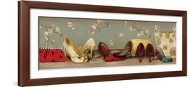 Shoe Lineup-Sloane Addison  -Framed Art Print