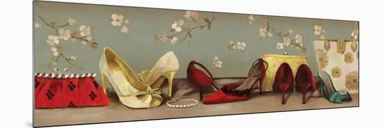 Shoe Lineup-Sloane Addison  -Mounted Art Print