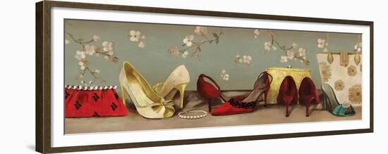 Shoe Lineup-Sloane Addison  -Framed Premium Giclee Print