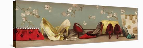 Shoe Lineup-Sloane Addison  -Stretched Canvas