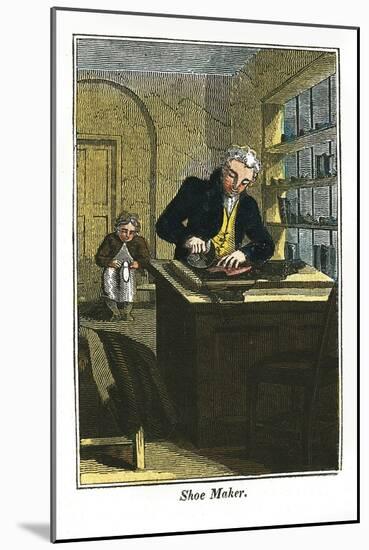 Shoe Maker, 1823-null-Mounted Giclee Print