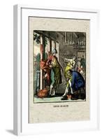 Shoe Maker-null-Framed Art Print