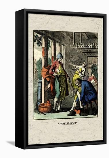 Shoe Maker-null-Framed Stretched Canvas