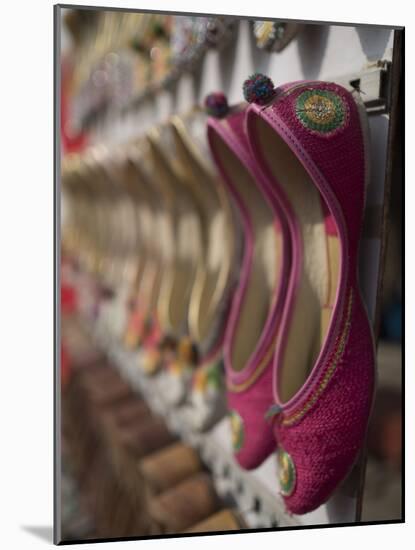 Shoe Shop in Amritsar, Punjab, India-David H^ Wells-Mounted Photographic Print