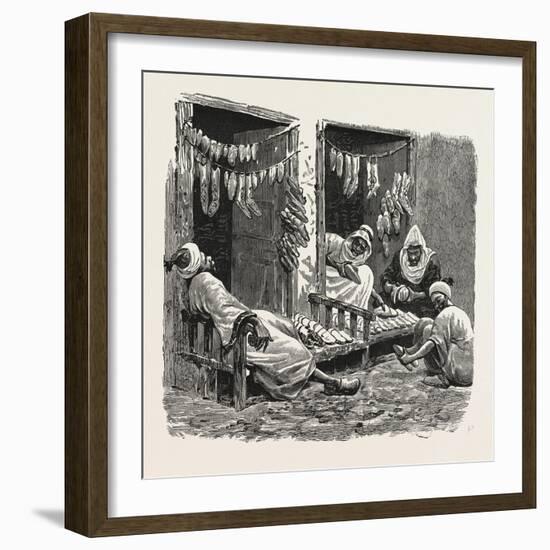 Shoe Shop in Fez-null-Framed Giclee Print