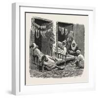 Shoe Shop in Fez-null-Framed Giclee Print