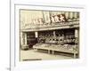 Shoe Shop in Kyoto, c.1890-null-Framed Giclee Print