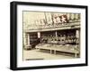 Shoe Shop in Kyoto, c.1890-null-Framed Giclee Print