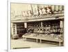 Shoe Shop in Kyoto, c.1890-null-Framed Giclee Print