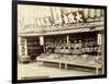 Shoe Shop in Kyoto, c.1890-null-Framed Giclee Print