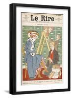 Shoe Shop, Le Rire-null-Framed Art Print