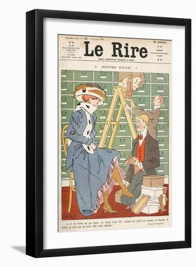 Shoe Shop, Le Rire-null-Framed Art Print