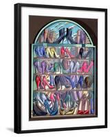 Shoe Shop-PJ Crook-Framed Giclee Print