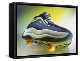 Shoe Skate-null-Framed Stretched Canvas