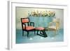 Shoe Store Furniture-null-Framed Art Print