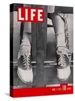 Shoe Style of a Female Student, June 7, 1937-Alfred Eisenstaedt-Stretched Canvas