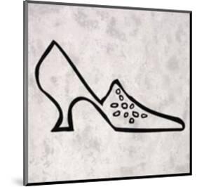 Shoe-Allan Stevens-Mounted Serigraph