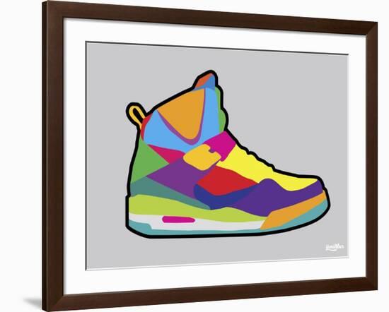 Shoe-Yoni Alter-Framed Giclee Print