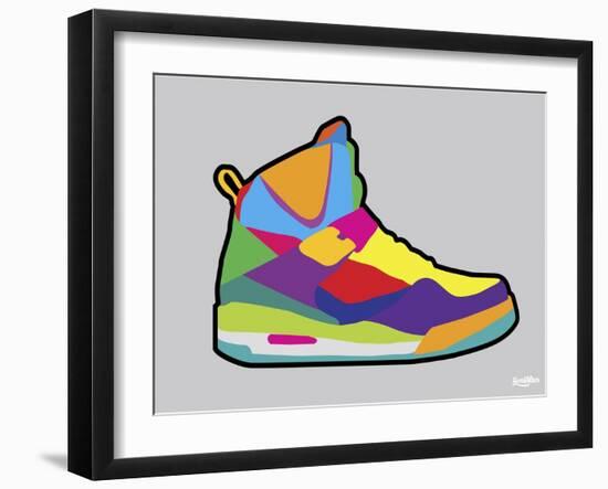 Shoe-Yoni Alter-Framed Giclee Print