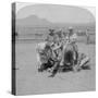 Shoeing Horses at Naauwpoort, South Africa, Boer War, 1900-Underwood & Underwood-Stretched Canvas