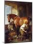 Shoeing-Edwin Henry Landseer-Mounted Giclee Print