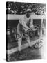 Shoeless Joe Jackson, Chicago White Sox, Baseball Photo - Chicago, IL-Lantern Press-Stretched Canvas