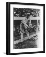 Shoeless Joe Jackson, Chicago White Sox, Baseball Photo - Chicago, IL-Lantern Press-Framed Art Print