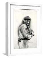 Shoeless Joe Jackson-Allen Friedlander-Framed Art Print