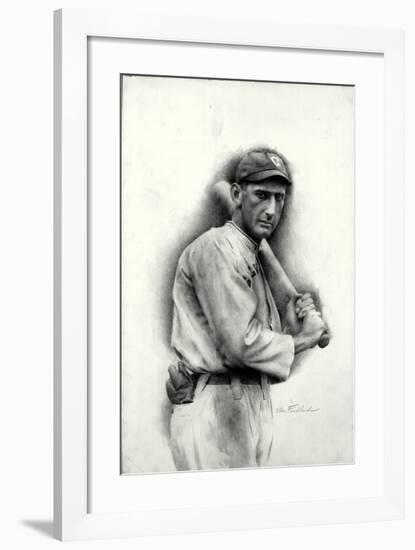 Shoeless Joe Jackson-Allen Friedlander-Framed Art Print