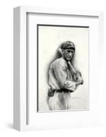 Shoeless Joe Jackson-Allen Friedlander-Framed Art Print