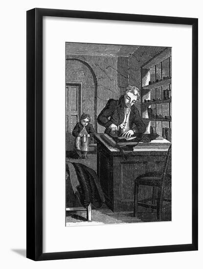 Shoemaker 1827-null-Framed Art Print