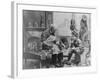 Shoemaker Preparing Shoes for Young Boy-null-Framed Photographic Print