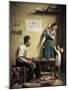 Shoemaker's Family, Painting by Sidonio Centenari (1841-1902)-null-Mounted Giclee Print