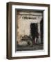 Shoemaker's Shop, Paris-Yuzo Saeki-Framed Giclee Print