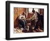 Shoemakers, the Two Givort Brothers, 1884-Maximilien Luce-Framed Giclee Print