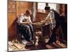 Shoemakers, the Two Givort Brothers, 1884-Maximilien Luce-Mounted Giclee Print