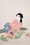 Waiting for the Moon-Shoen Uemura-Framed Stretched Canvas