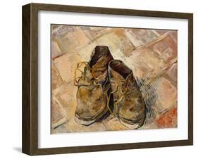 Shoes, 1888-Vincent van Gogh-Framed Giclee Print