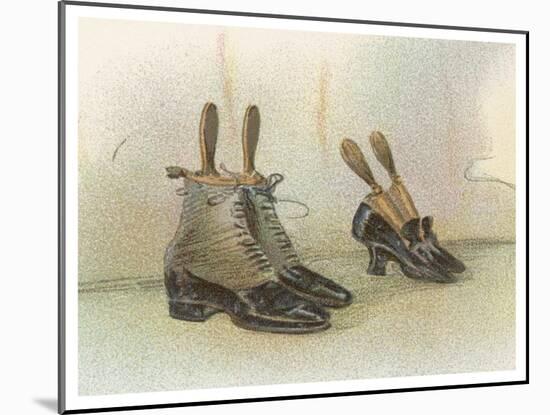 Shoes 1899-Dudley Hardy-Mounted Art Print