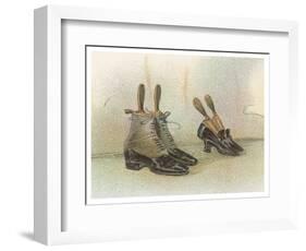 Shoes 1899-Dudley Hardy-Framed Art Print