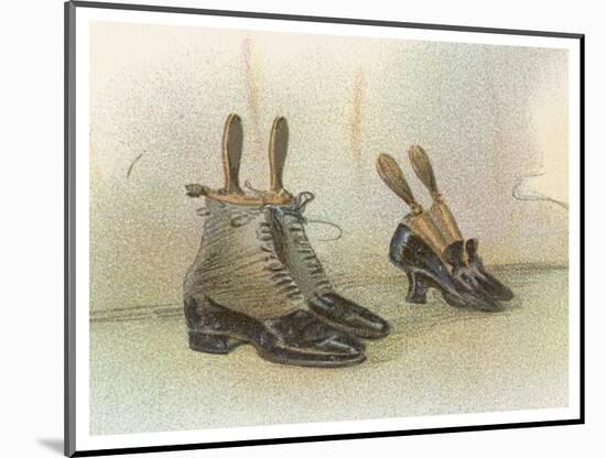 Shoes 1899-Dudley Hardy-Mounted Art Print